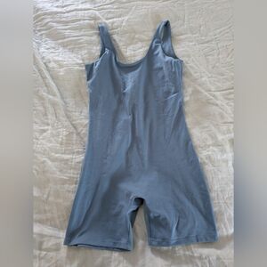 Girlfriend Collective Bike Unitard Monarch Size M